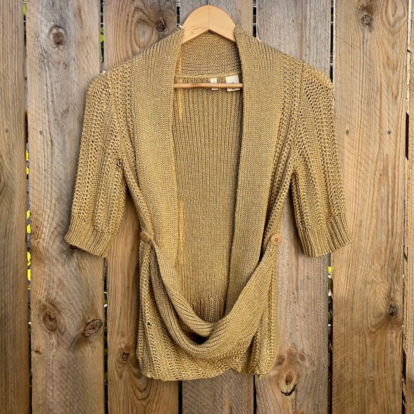 Anthropologie Sweaters - ⚡3 for $25 | Anthro | Short Sleeves Cardigan